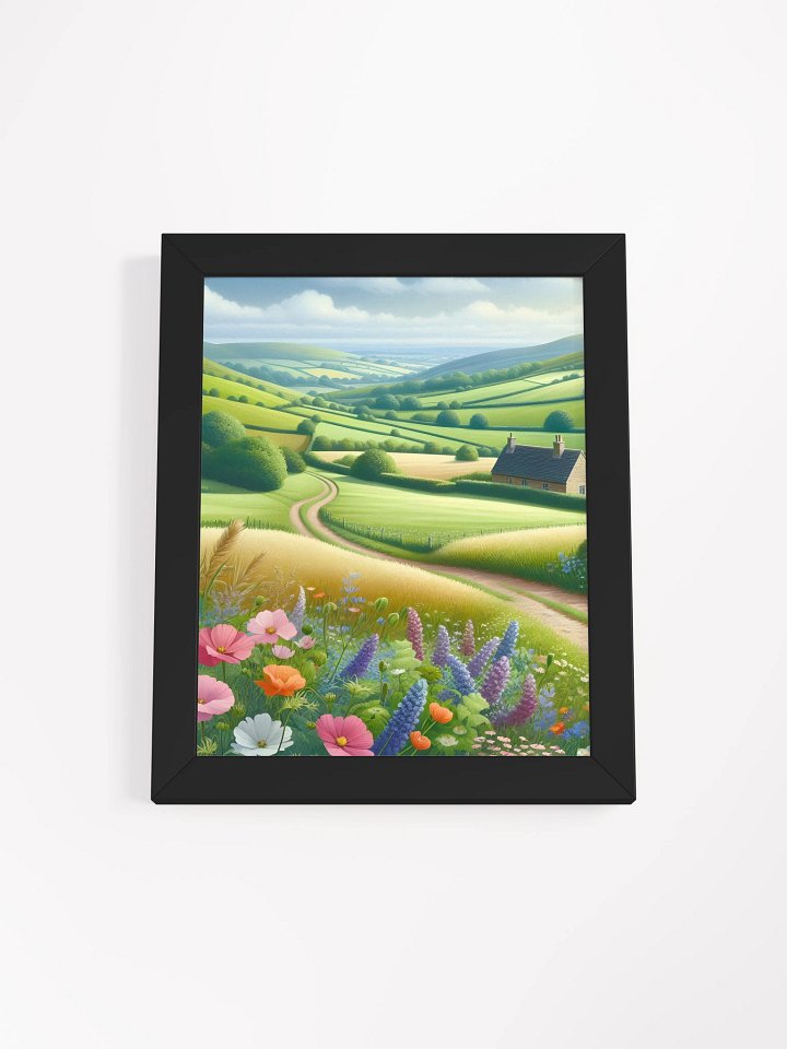 The Winding Way Matte Poster In Frame product image (1)