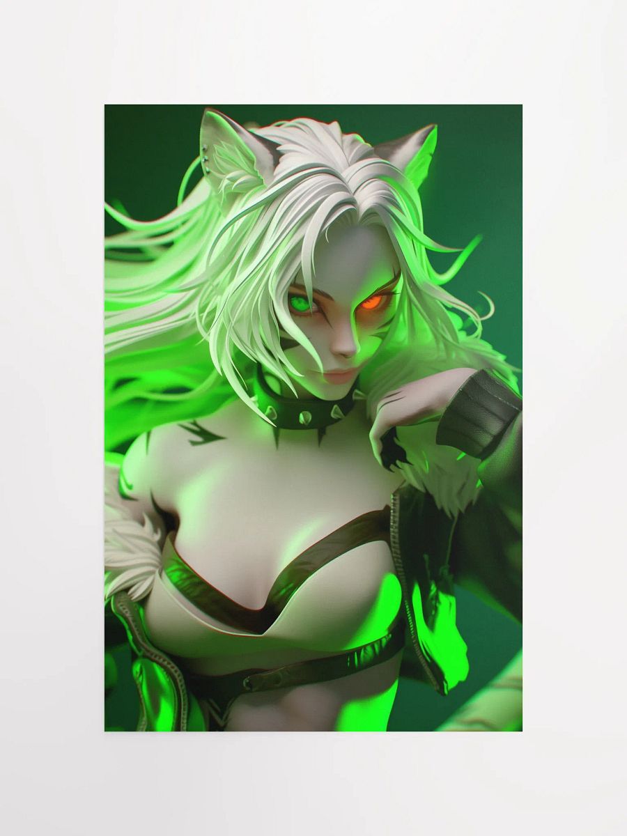 Cat Anthro Fantasy Matte Poster product image (8)