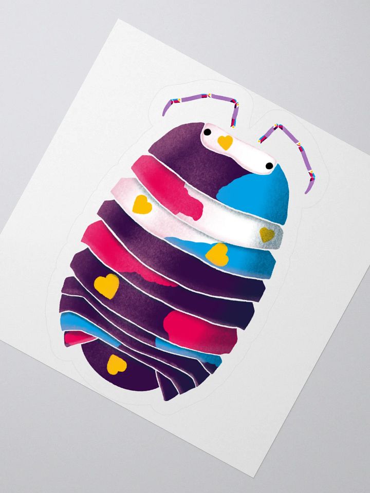 Polyamorous Isopod Sticker product image (8)