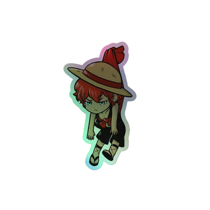 Holo Angy Draco Chibi Sticker product image (2)