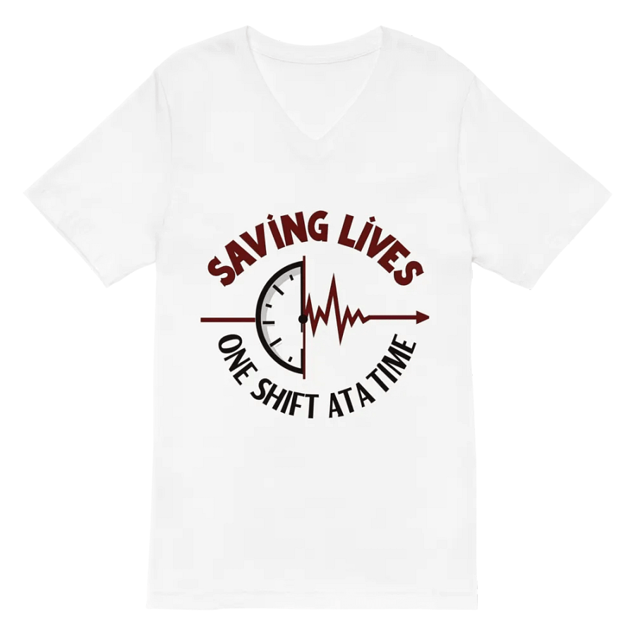 Heartbeat Hero V-Neck Tee product image (2)