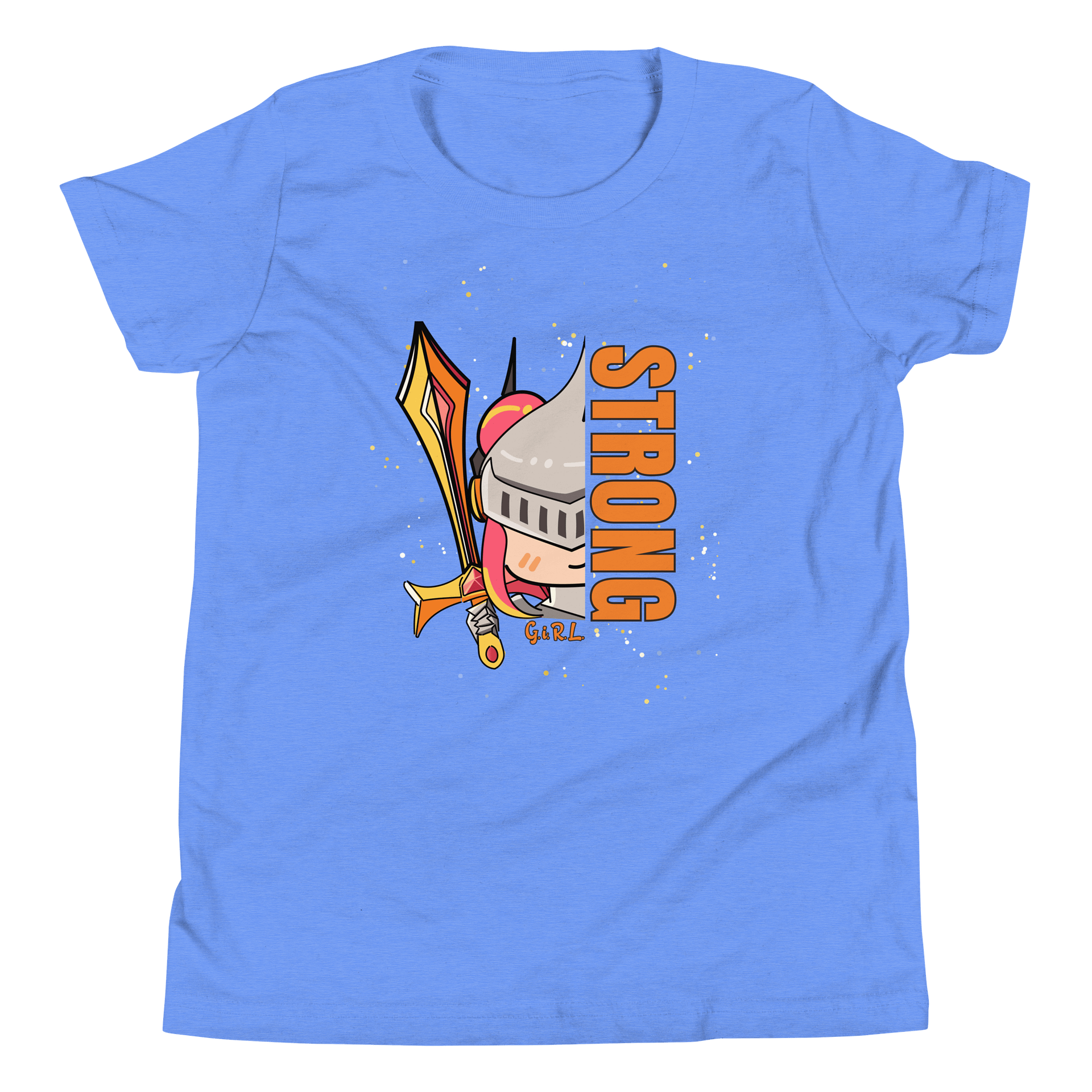 Gamer girl shirt - Strong from Level Up series by G.i.R.L. youth product image (2)