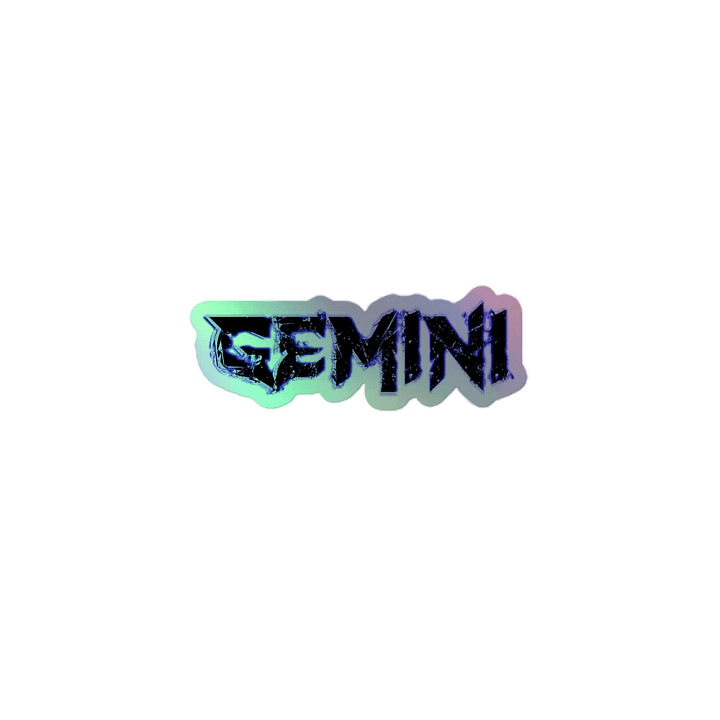 GEW Gemini Blue Gothic Knight Sticker product image (1)