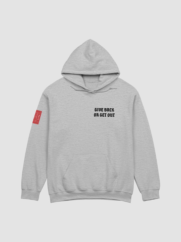 Bite Back red card hoodie product image (1)