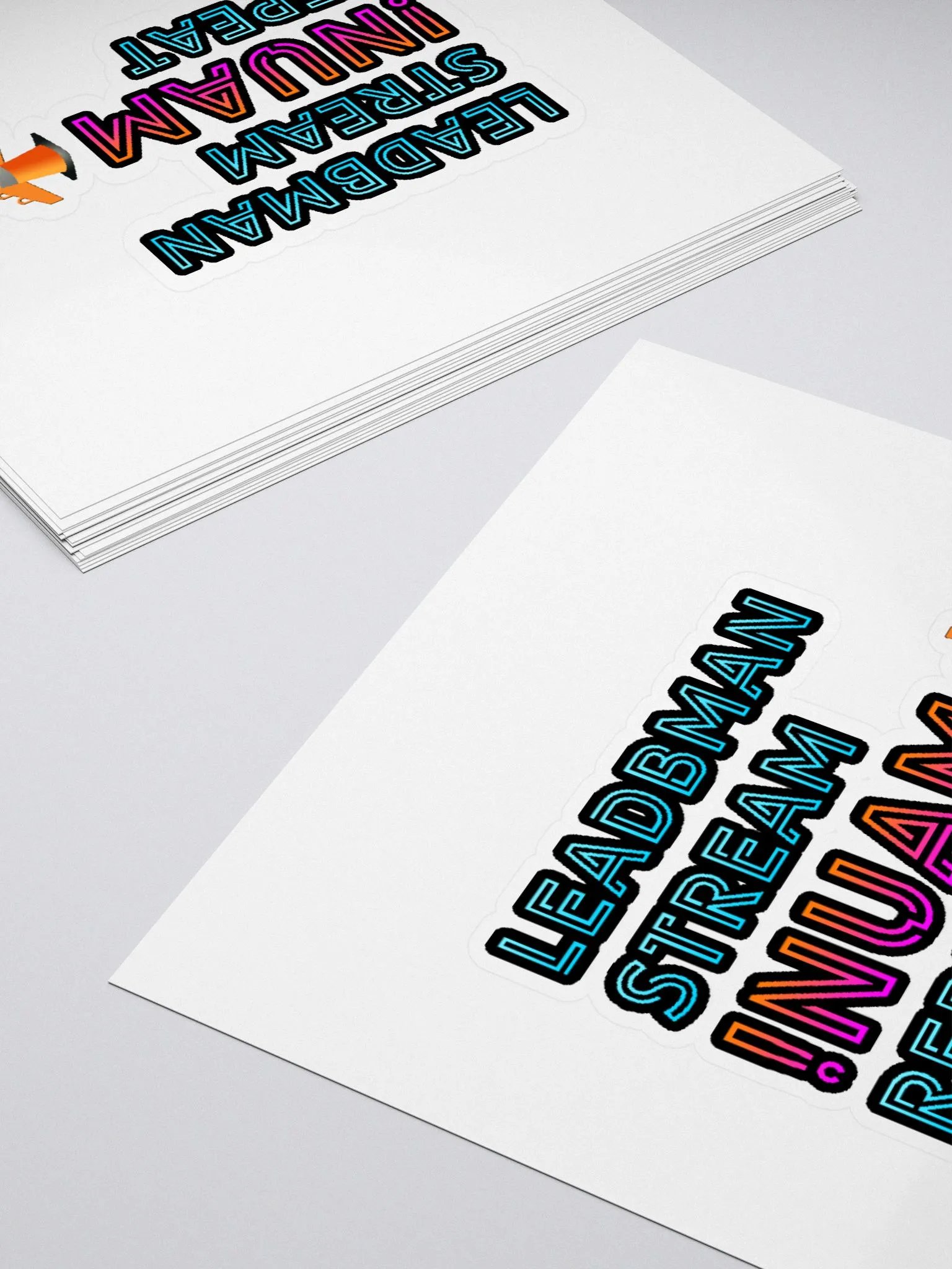 leadbman stream !nuam repeat (Sticker) product image (4)