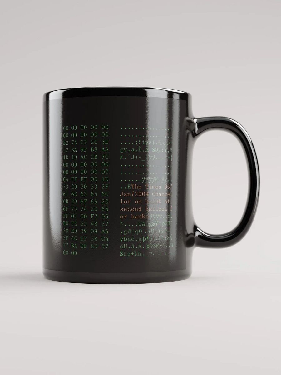 BTC Genesis Code Collector's Mug - Variant II product image (3)