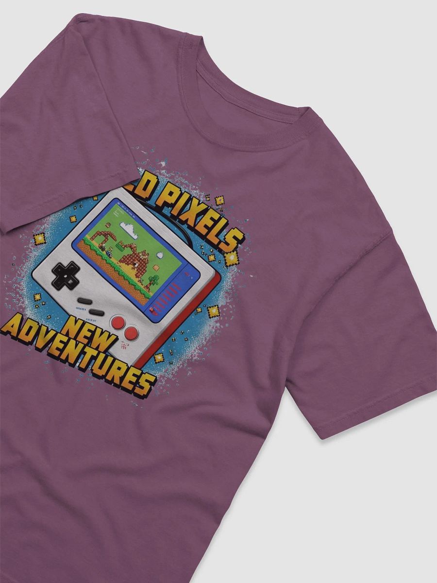 Old Pixels New Adventures Funny Gaming T-shirt product image (30)