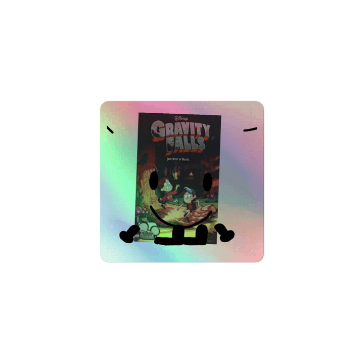 Epic cool colorful gravity falls poster sticker! product image (1)