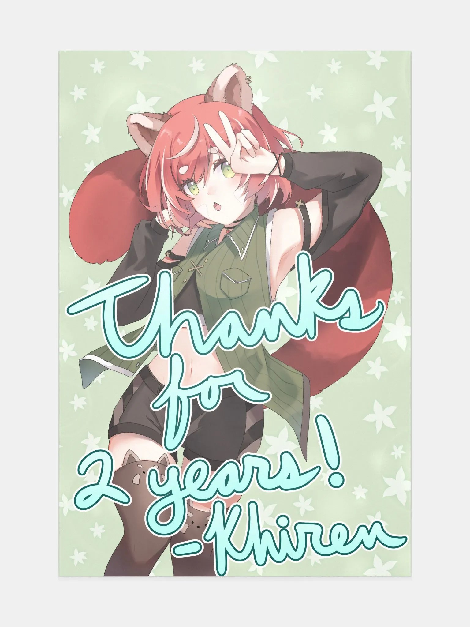 Khiren - 2 Year Anniversary Poster (Signed) product image (1)
