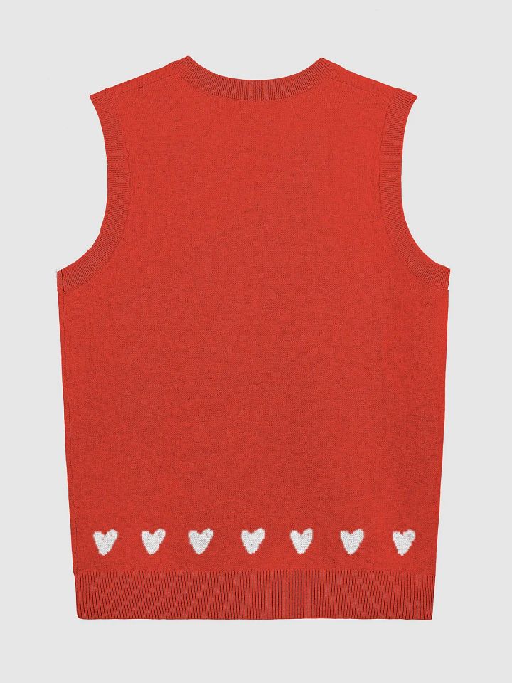 Red Letters On My Way Vest product image (8)