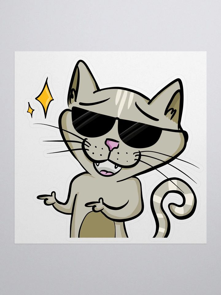 Coolcat Floop Sticker product image (1)