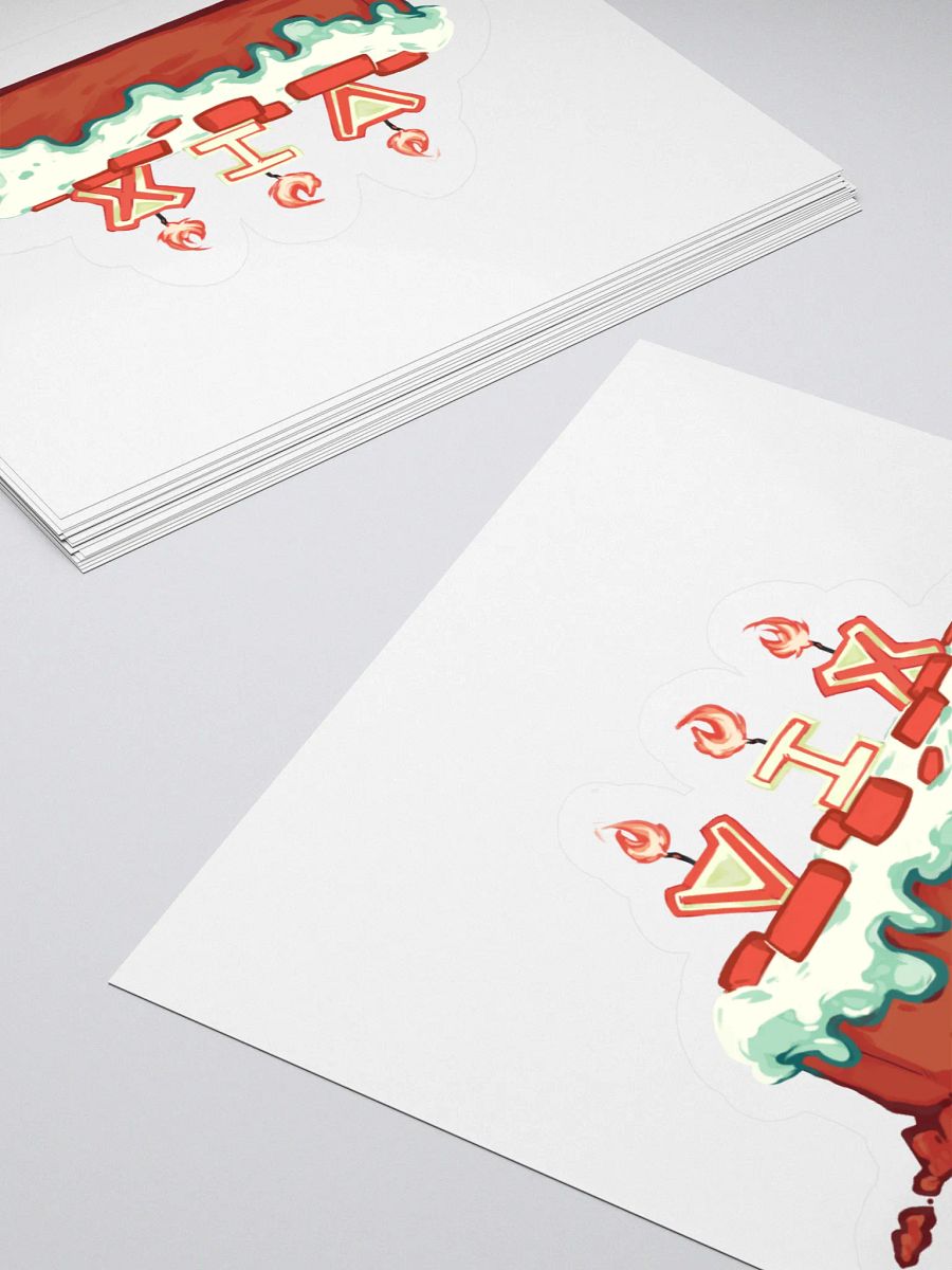 "I'll Make a Cake" w/ Candles Sticker product image (4)