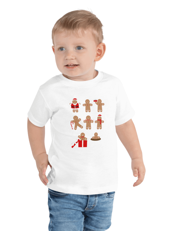 Holiday Gingerbread Man Collection Toddler T-Shirt product image (3)