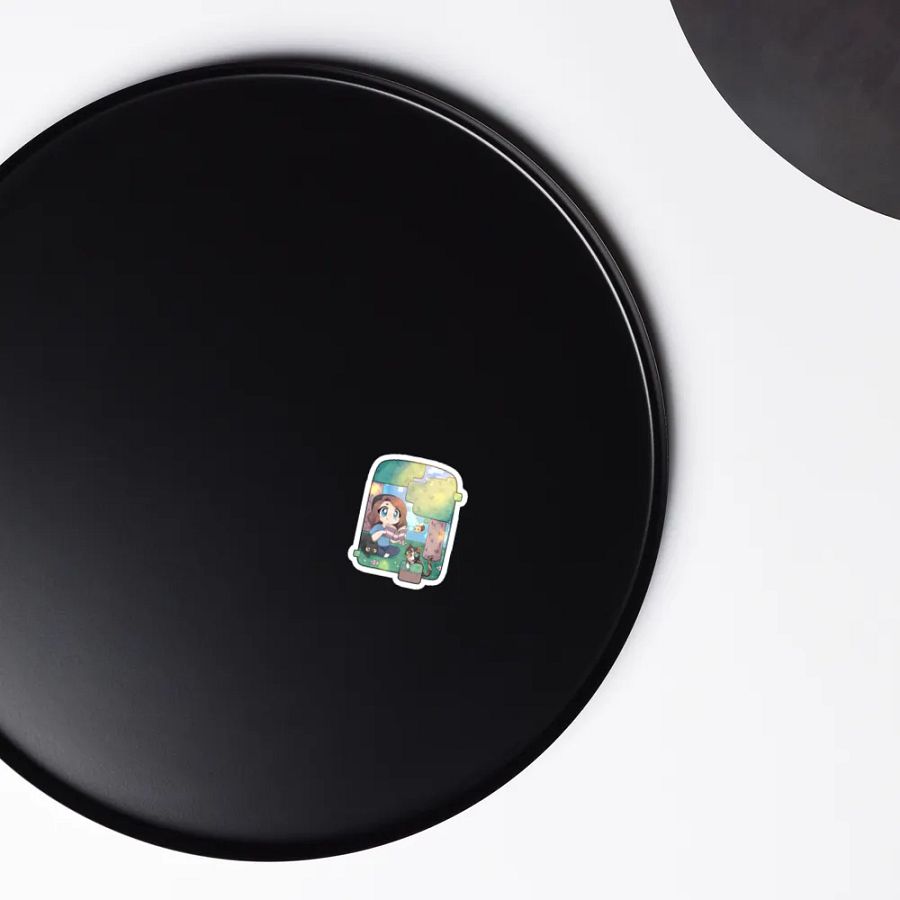 Cozy with MandaLin die-cut magnets product image (6)