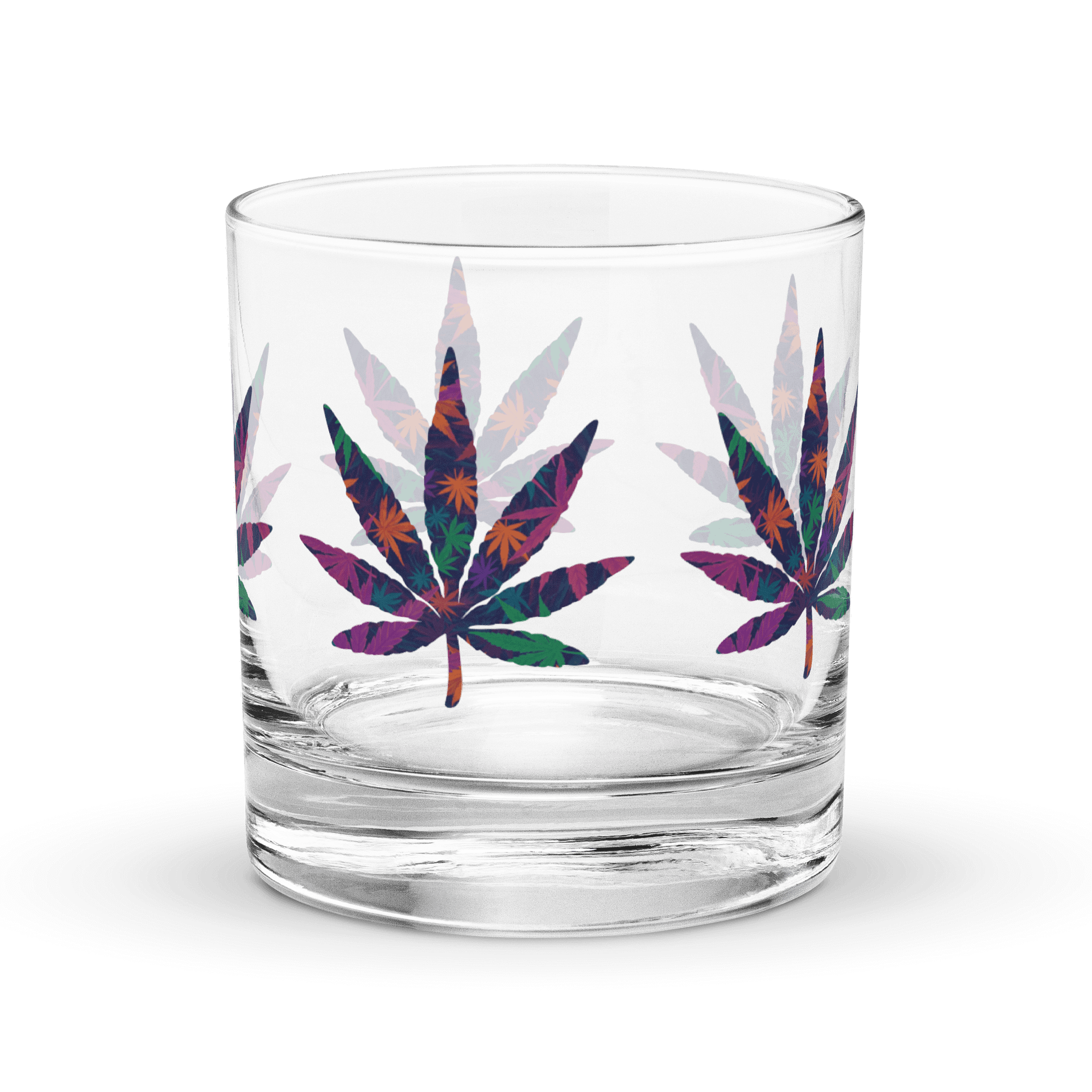 Leafy Leaf Rocks Glass product image (2)