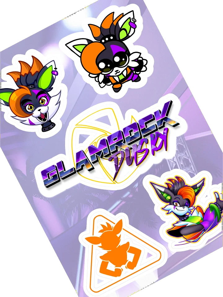 Dusky Sticker Sheet product image (1)