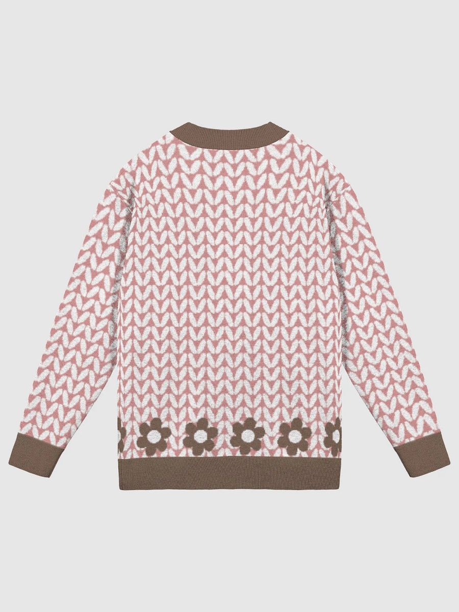 Jacquard Knit Unisex Cardigan product image (8)