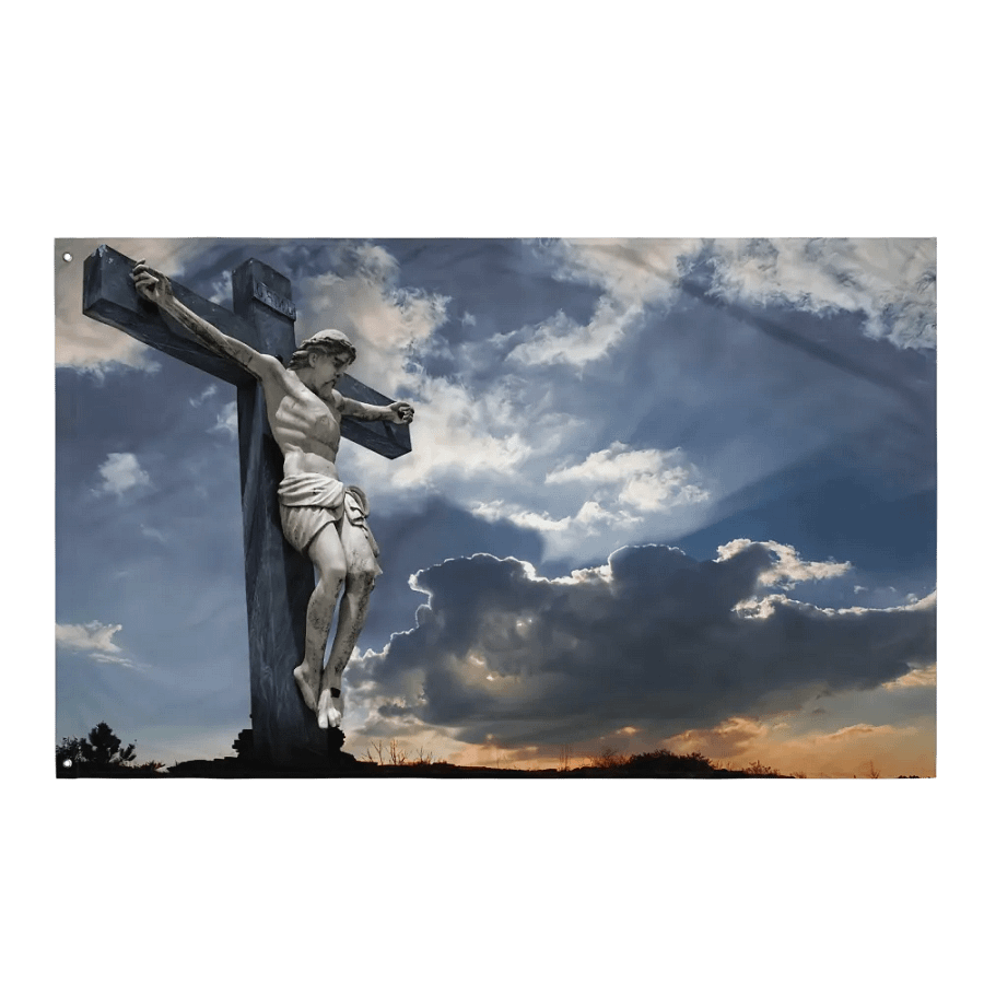 Divine Radiance All-Over Print Flag product image (3)
