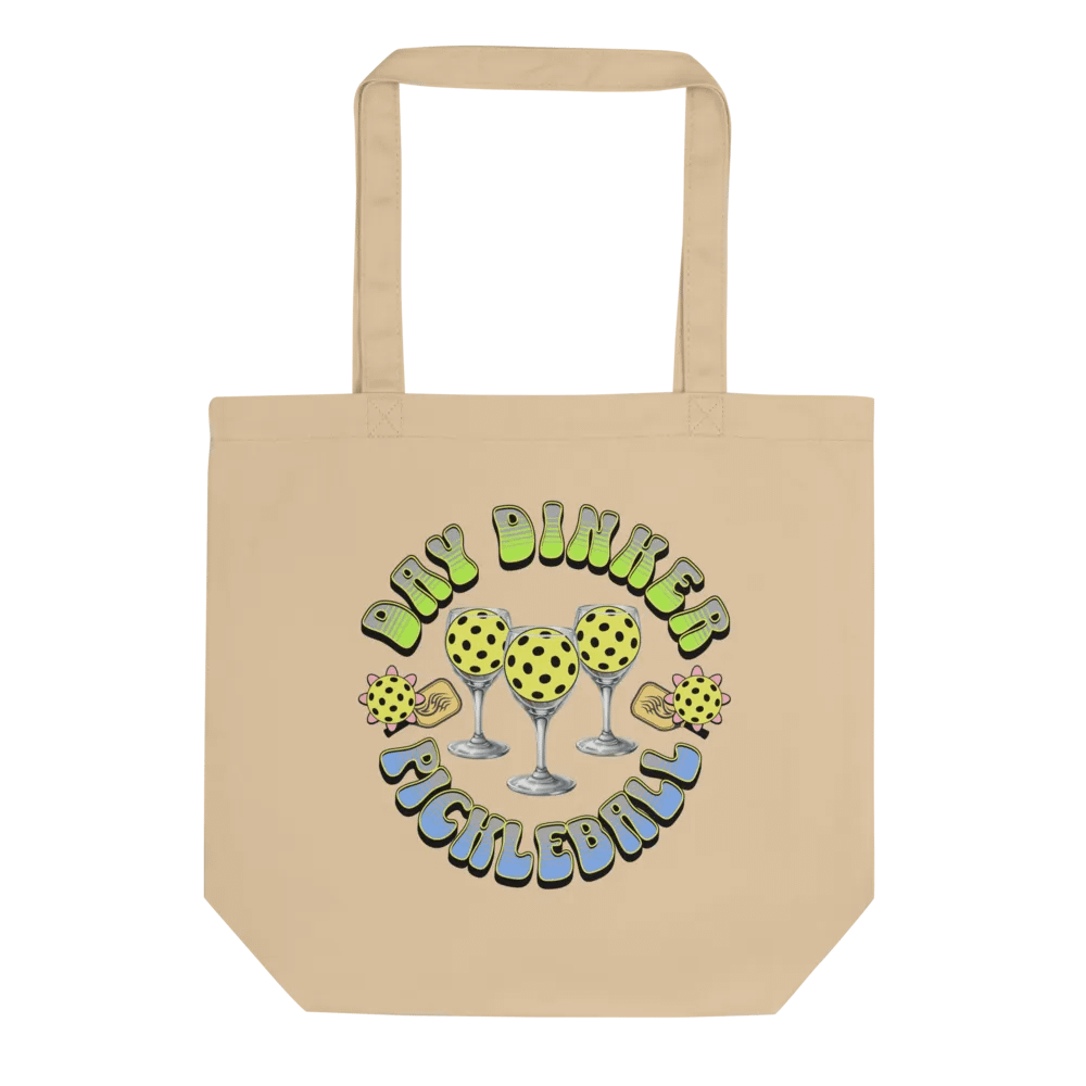 Day Dinker Pickleball Wine Tote Bag product image (1)