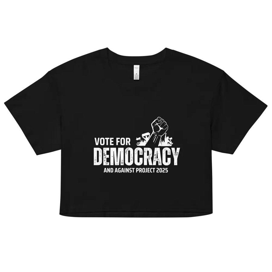 Pris-Vote For Democracy-CROP TOP TEE product image (6)