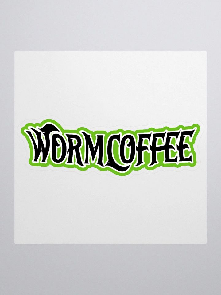 WormCoffee- Sticker product image (1)