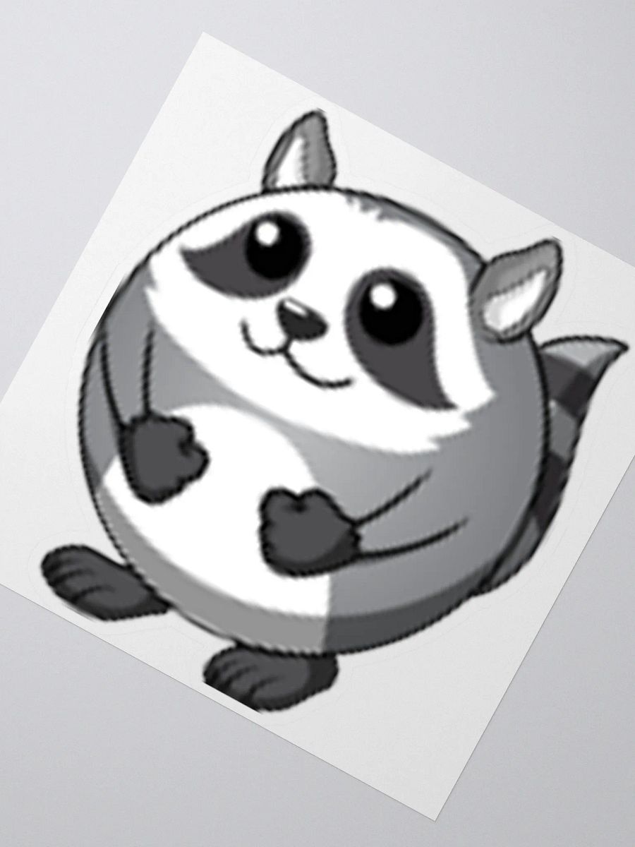 Raccoon Sticker product image (2)