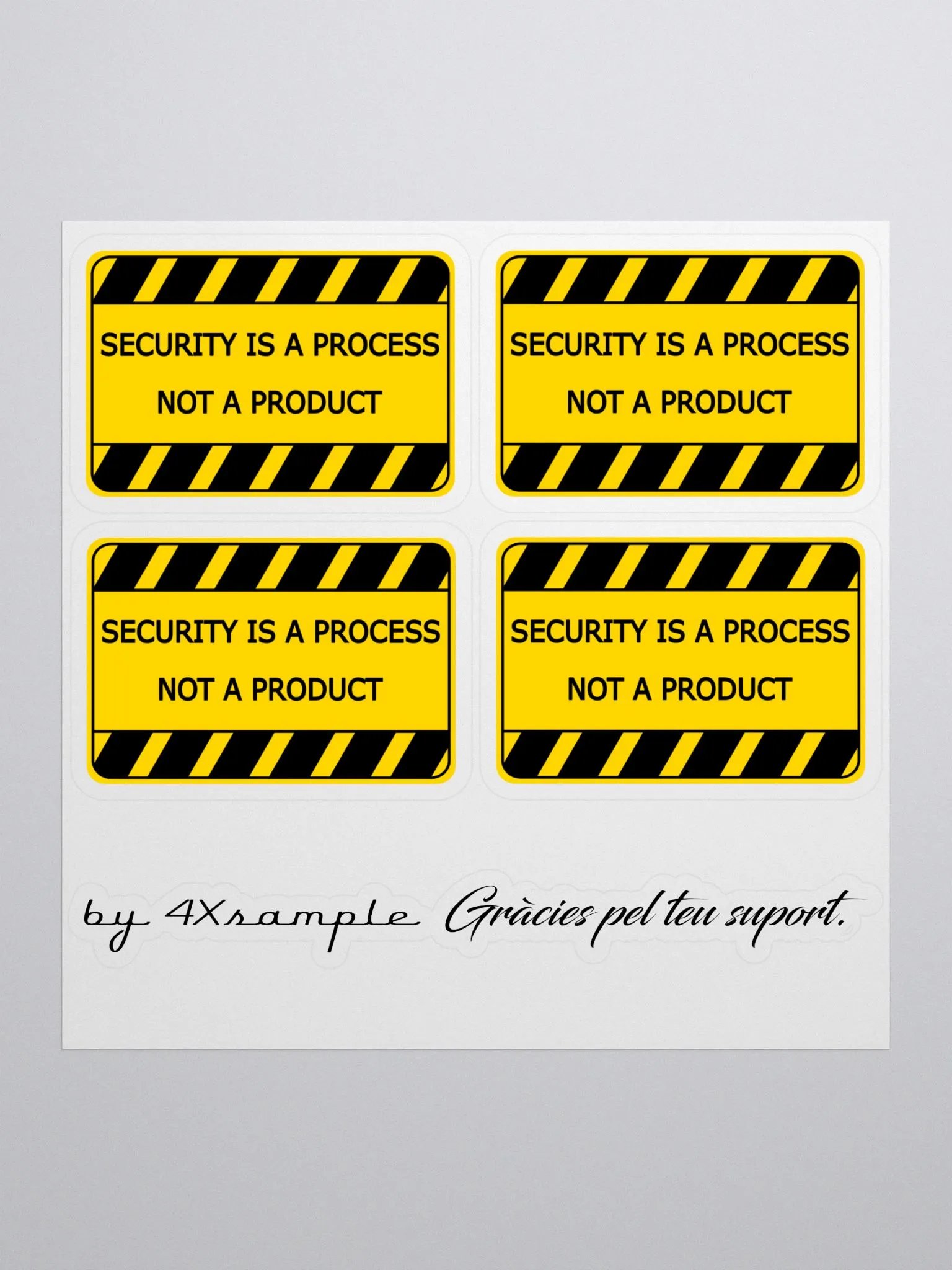 Security is a process - Adhesius product image (1)