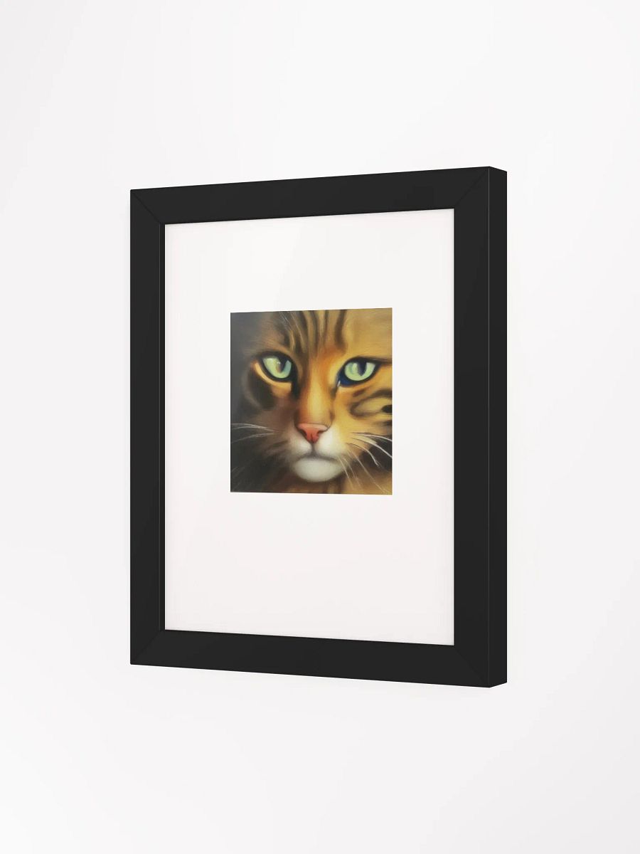 Cat Portrait Framed Artprint product image (17)