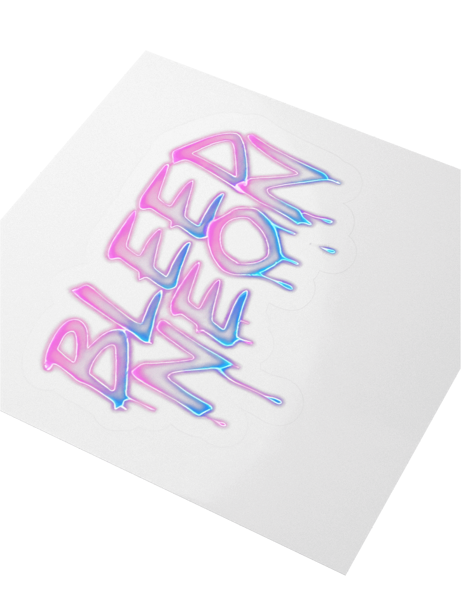Bleed Neon Stickers product image (11)