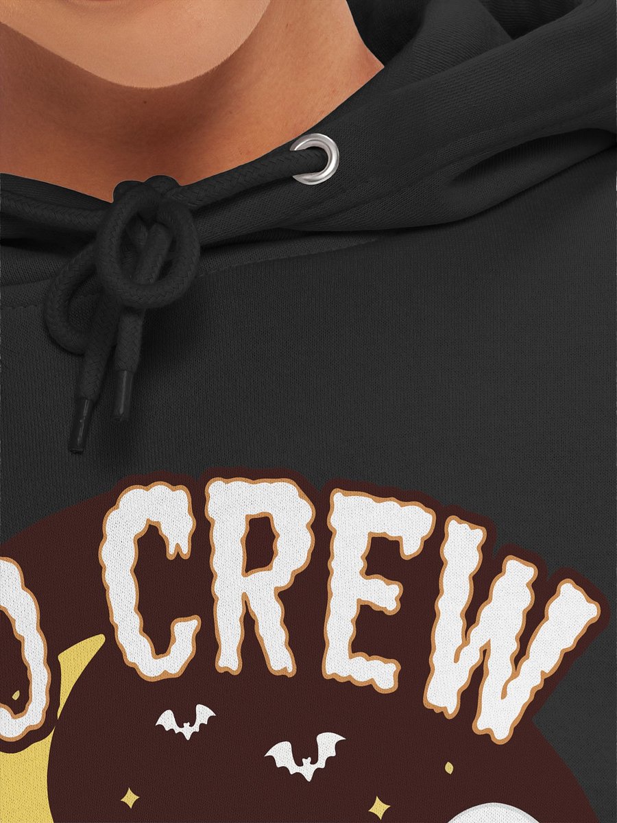 Boo Crew Halloween Ghost & Pumpkin Hoodie – Cute Spooky Fall Pullover product image (7)