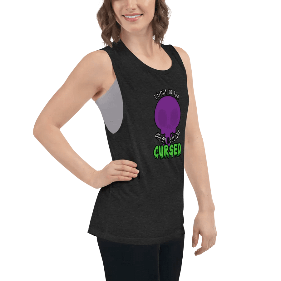 All I Got Was Cursed - Demon Hunter - Women's Style Muscle Tank product image (8)