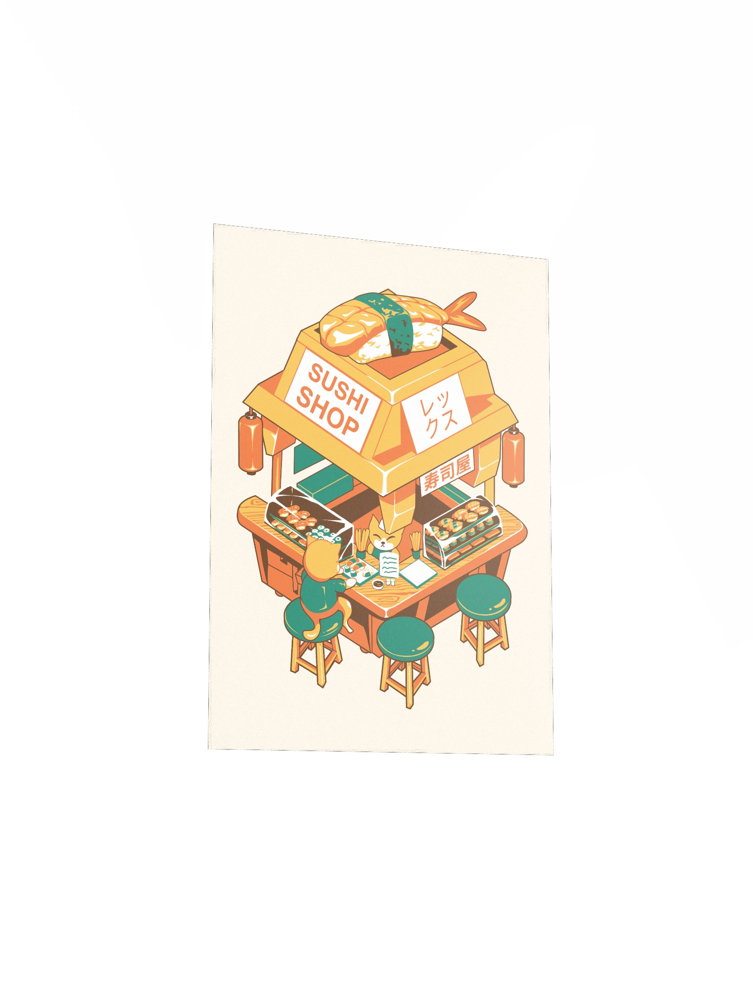 Poster – Keyboard Switch × Japanese Sushi Store product image (23)