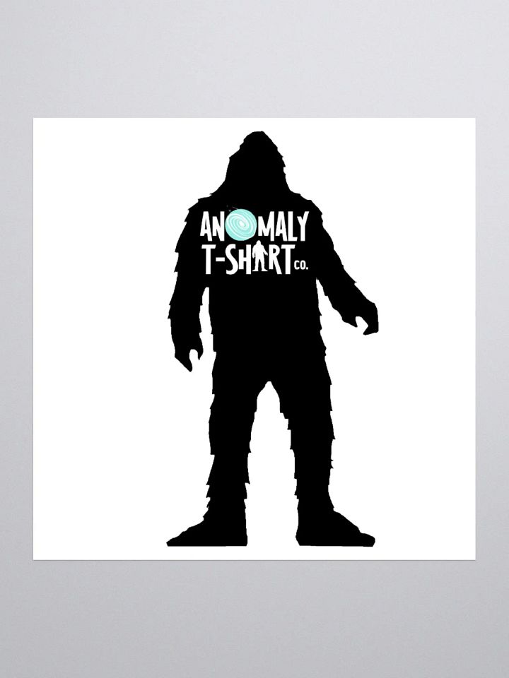 Anomaly Sasquatch Bigfoot Kiss Cut Stickers product image (2)