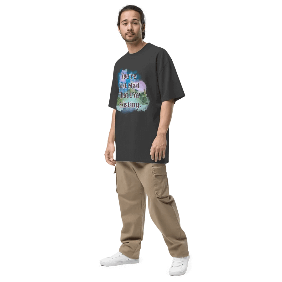 I'm Existing Oversized T-Shirt product image (5)