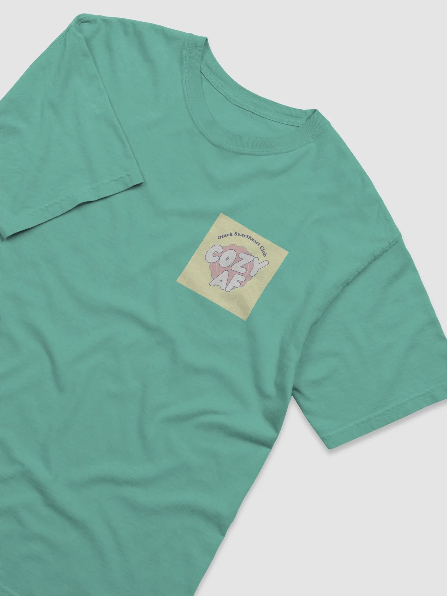 Cozy AF Comfort: Pastel T-Shirt product image (36)