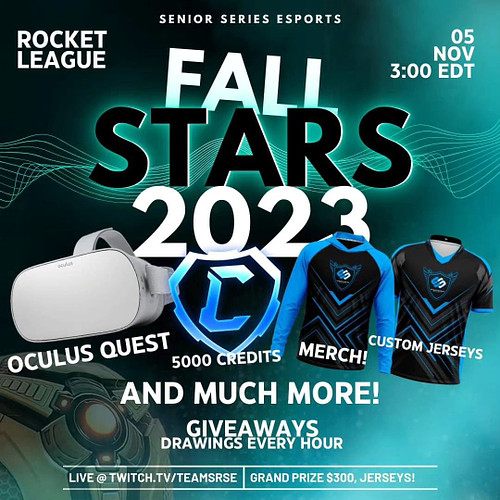 Fall Stars Tournament 2023 kicks off today at 3pm est! TONS of prizes for viewers w/ shipping included. GRAND PRIZE is a Meta...