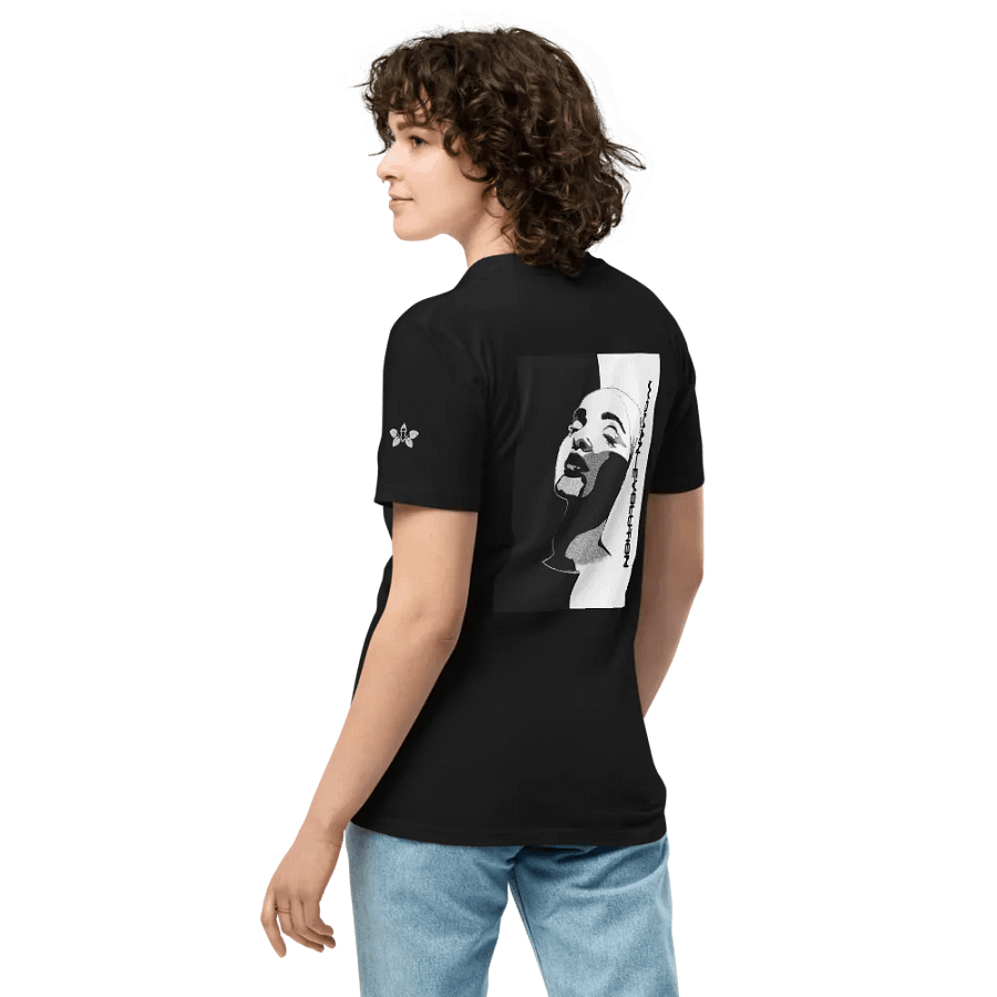 Woman Evolution as colour unisex premium t-shirt ( white version) product image (4)