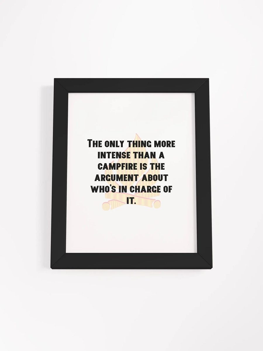Ethereal Campfire Fragmented Poster product image (3)