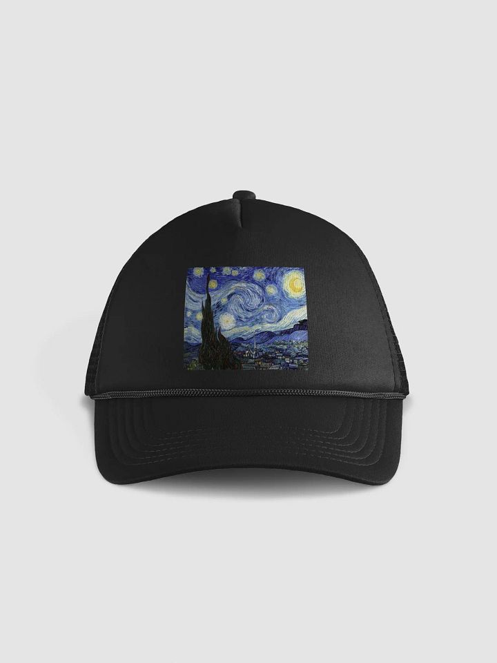 Vincent Van Gogh Starry Night Unisex Foam Trucker Hat product image (1)