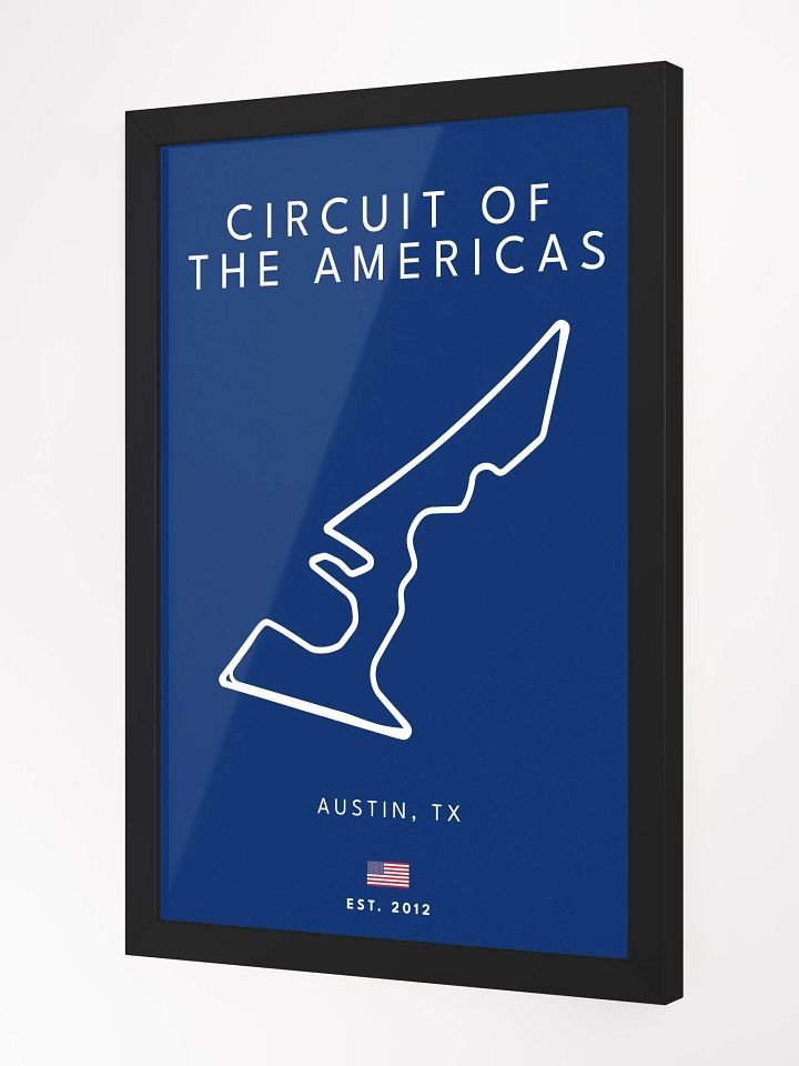 Circuit of The Americas Framed product image (3)