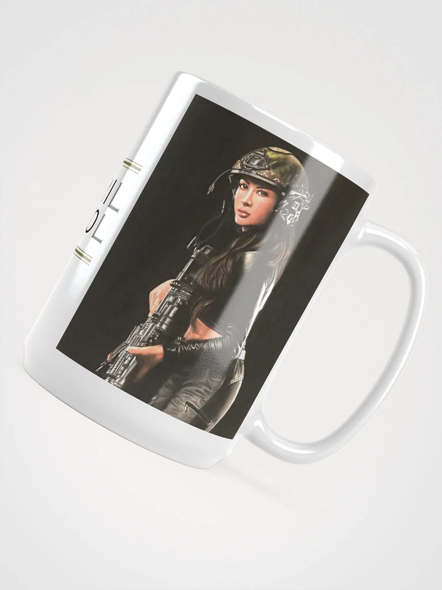 Shadow Hunter - April Nicol Pastel Portrait Mug (15 oz) product image (4)