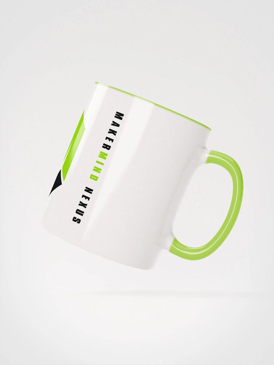The Official two tone MakerMind Nexus Coffee Mug. product image (2)
