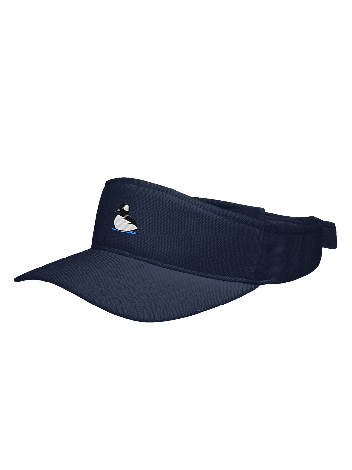 Buffle Head Duck Embroidered Moisture-Wicking Visor product image (8)