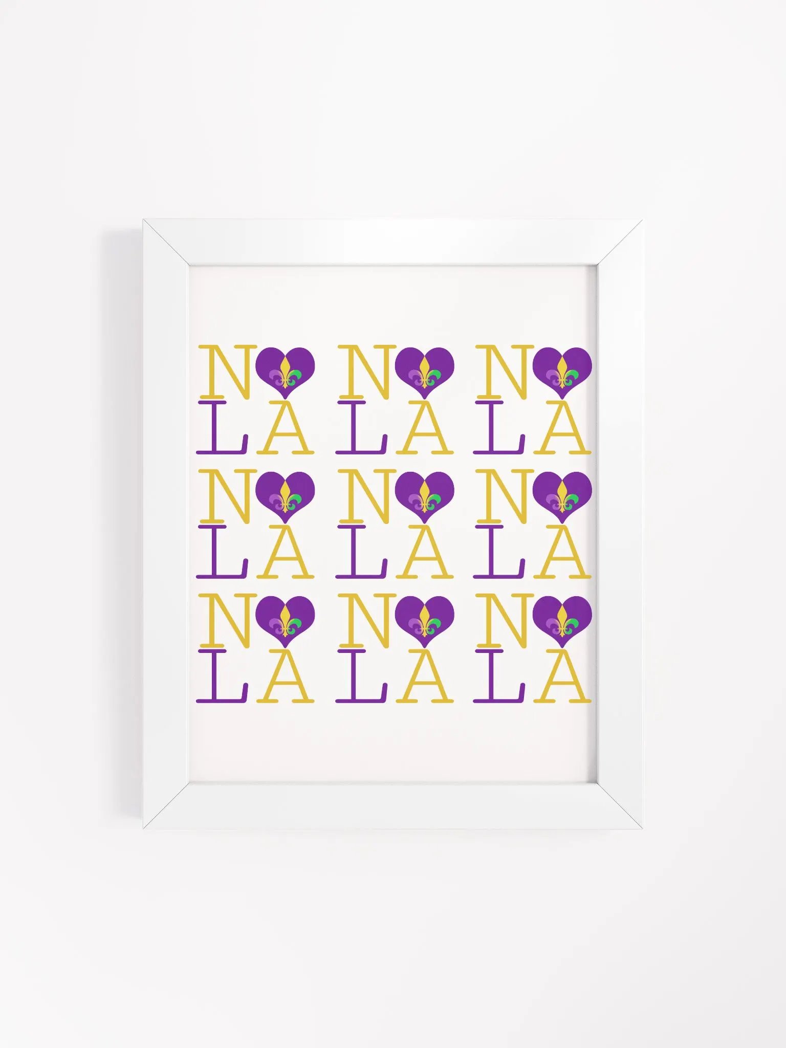 I LOVE NOLA **LEGACY POSTER** (MARDI GRAS 3) product image (4)
