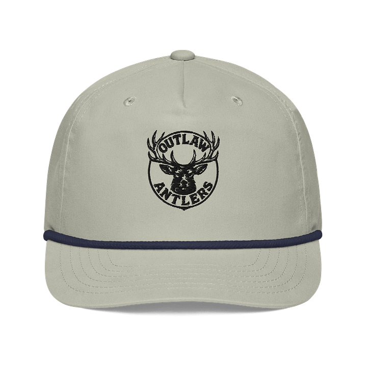 Outlaw Antlers Stag Logo Rope Hat product image (1)