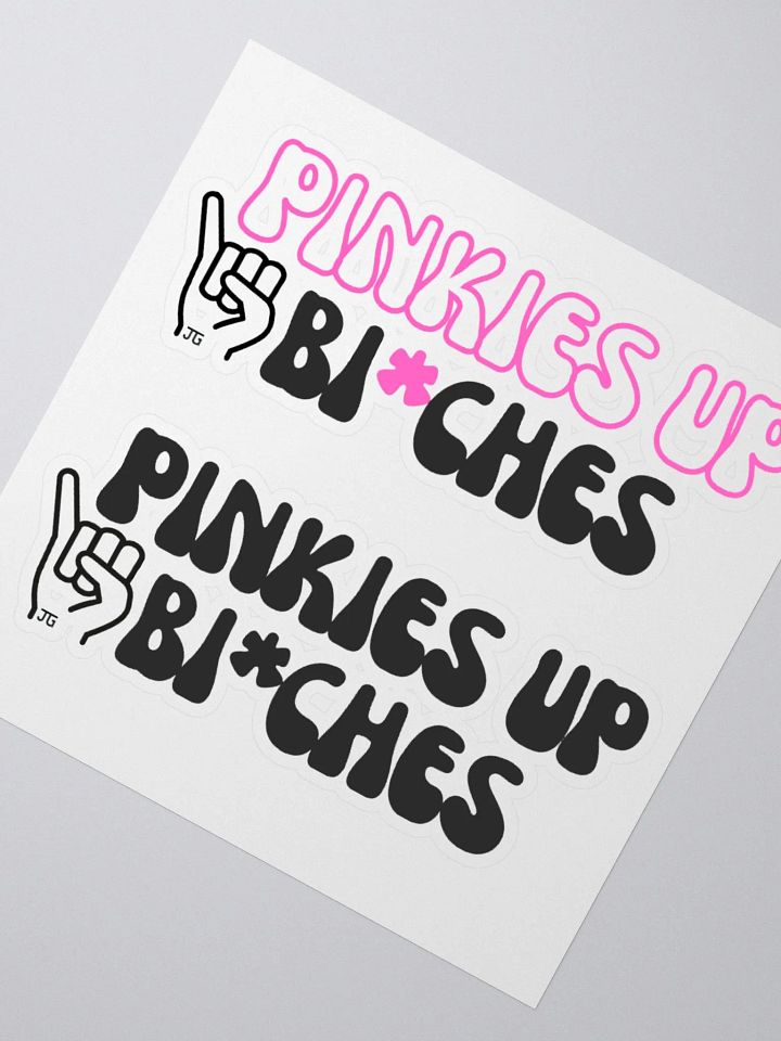 Pinkies Up B Stickers product image (5)