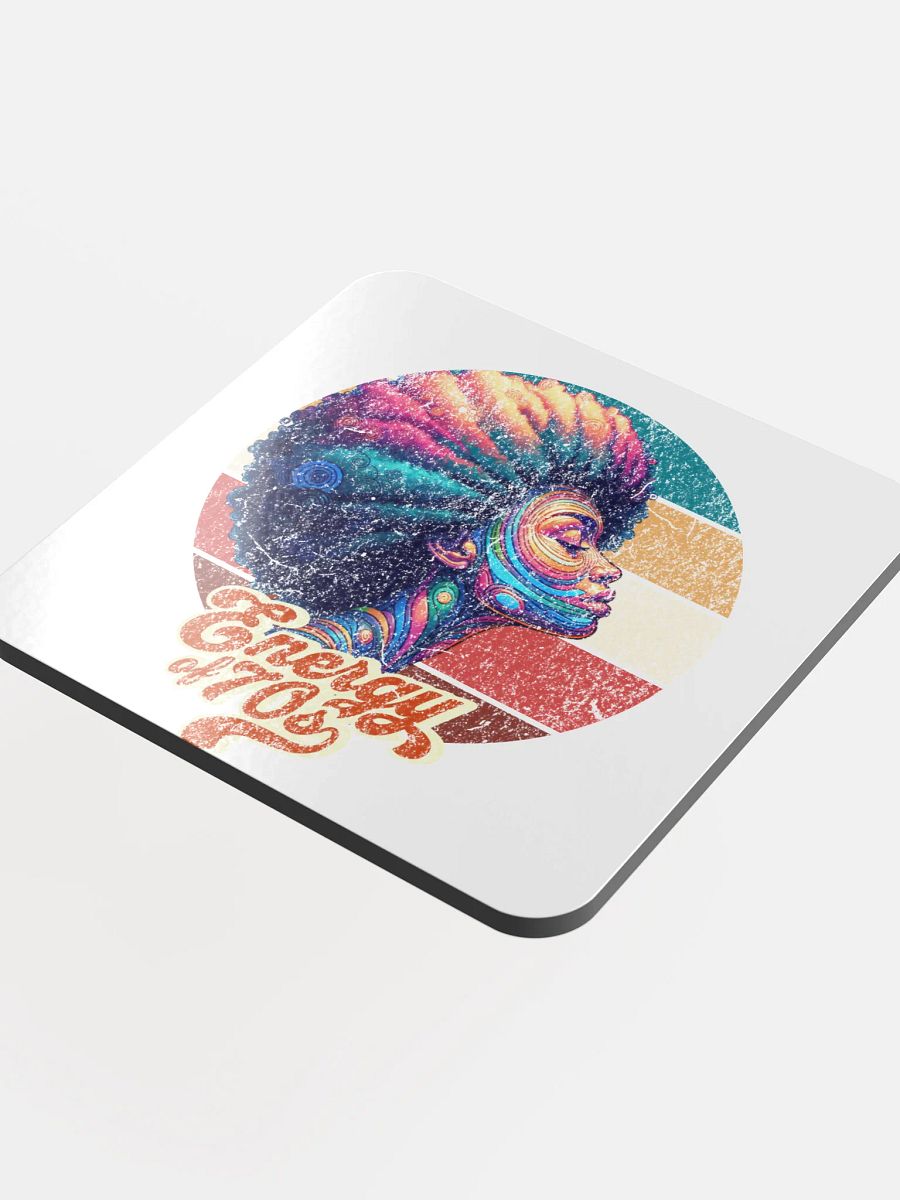 Retro Vibes Cork Coaster product image (4)
