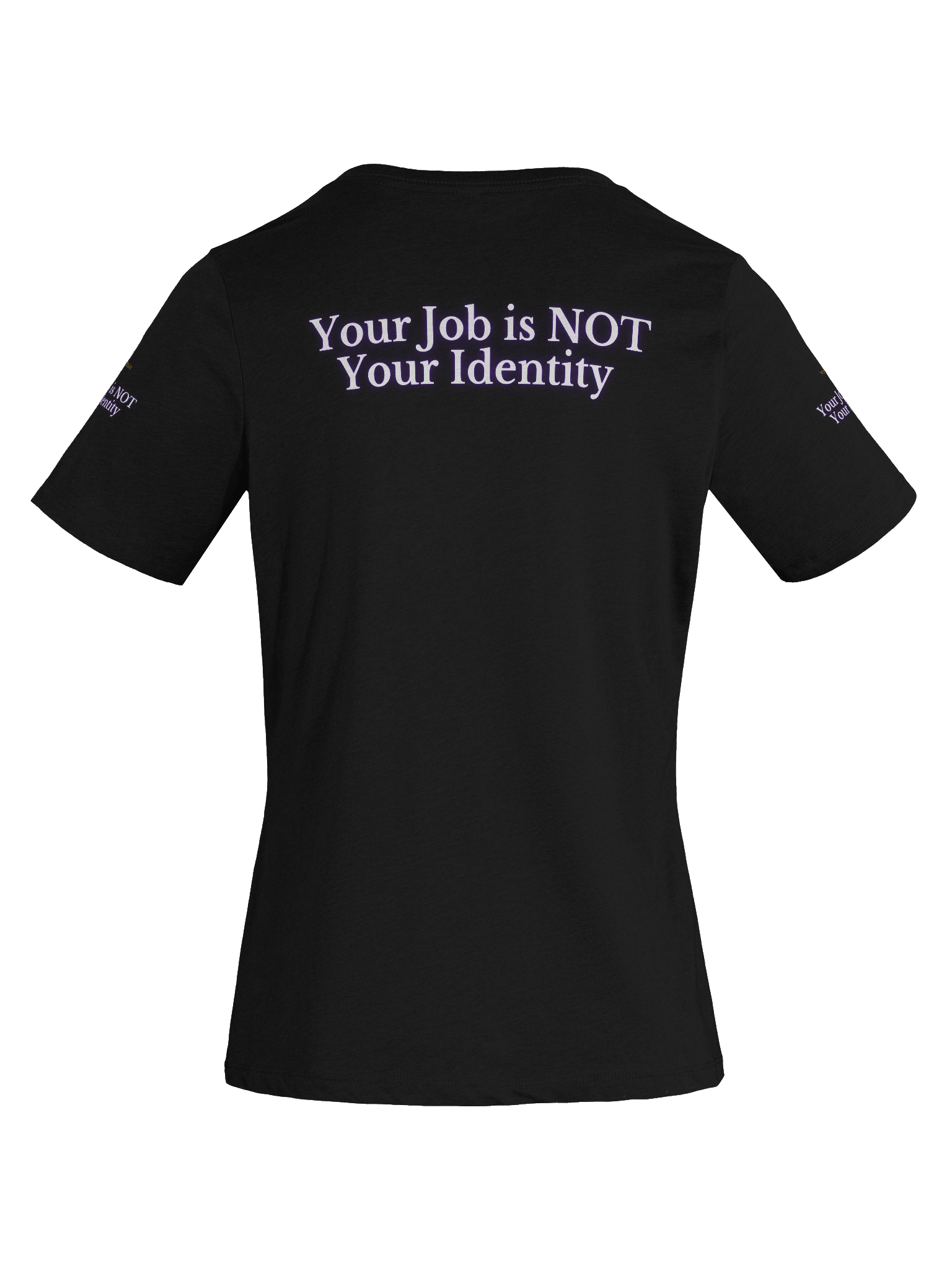 WigganOfficial Your Job Is NOT Your Identity V-Neck T-Shirt product image (50)