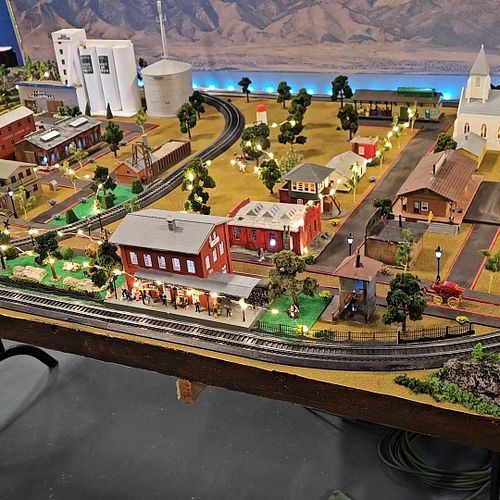 Re-creation of Lehi 1905 #trainshow #OT&WTrainShow #OT&WTrainShow2024 #modelrailroad