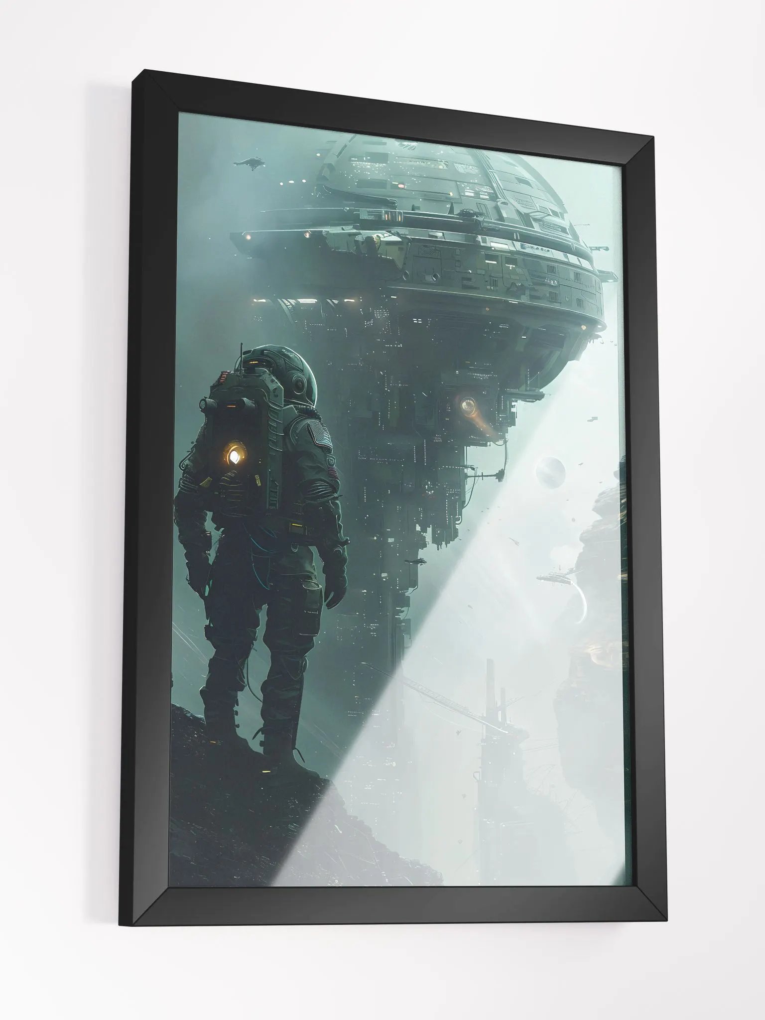 Interstellar Wanderer Framed Poster product image (3)
